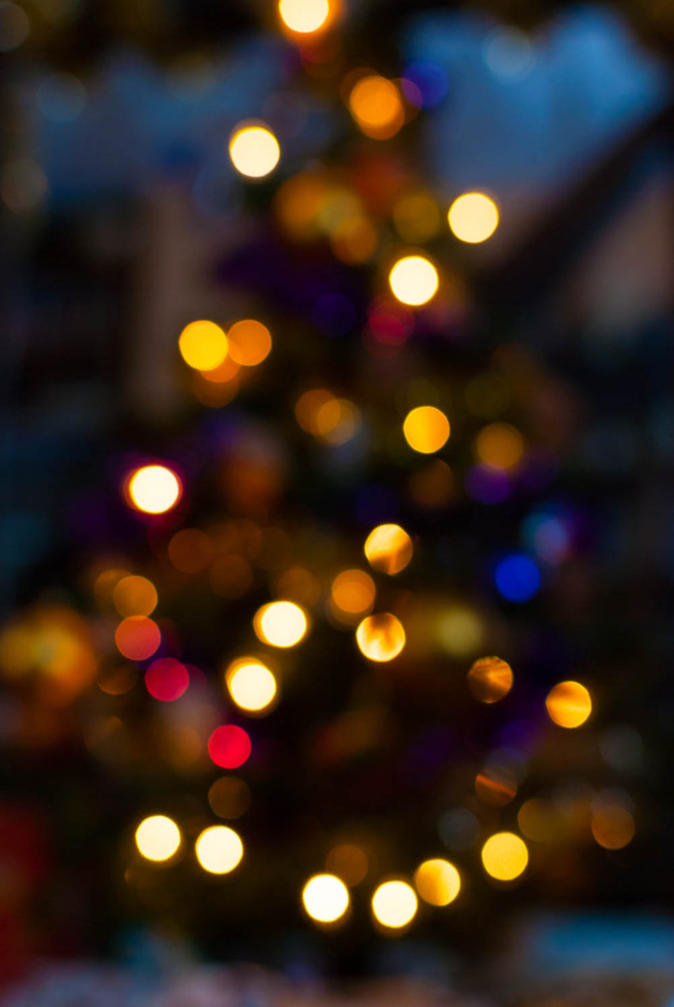 Christmas Tree Bokeh