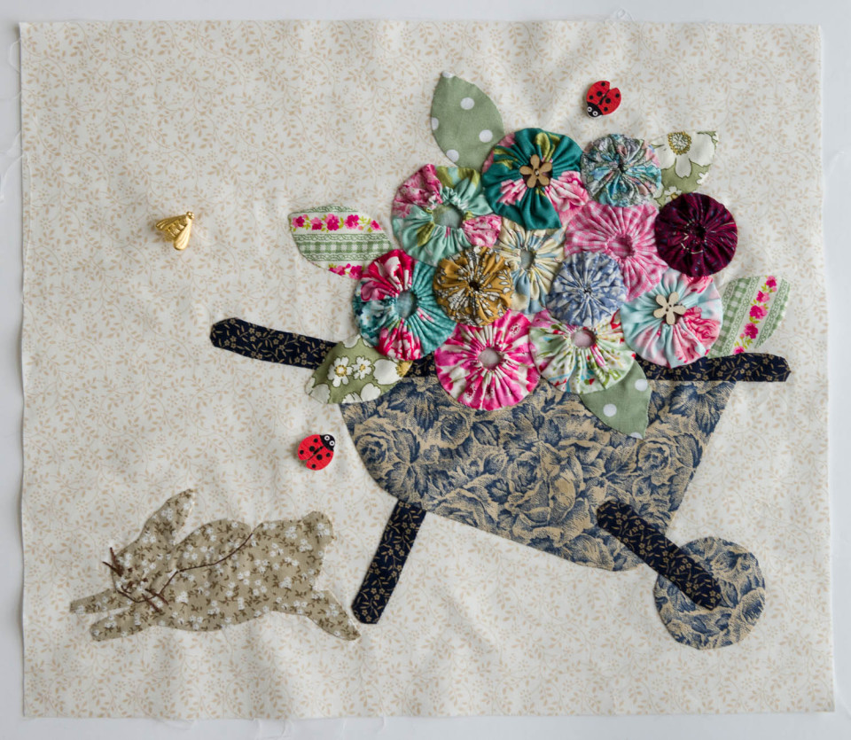 Patchwork Wheelbarrow