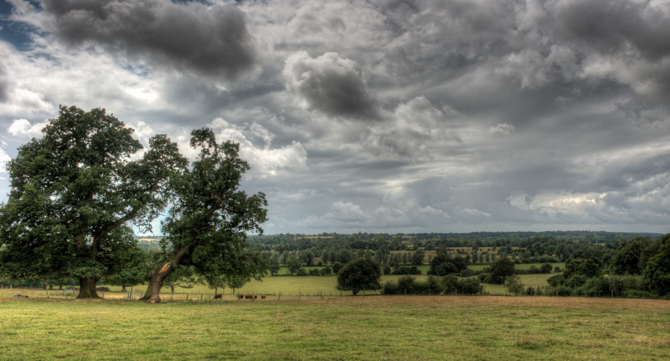 The Storm Clouds Gather Over Flatford