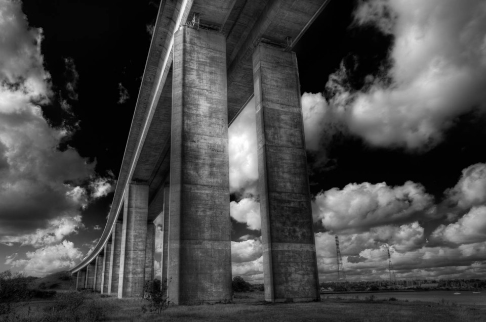 Underneath The Orwell Bridge