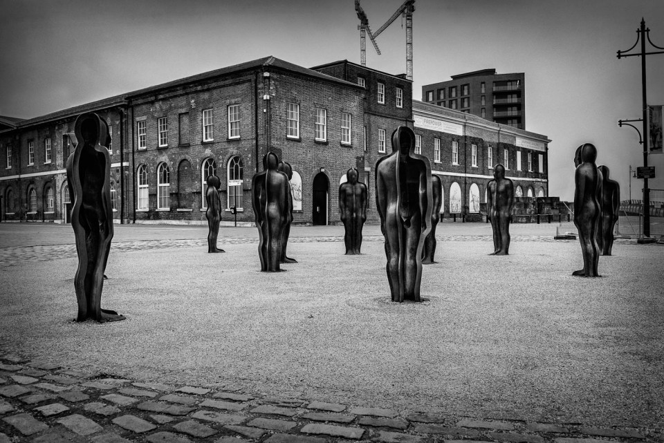 Woolwich Arsenal, statues, ferries and foot tunnels Photography by