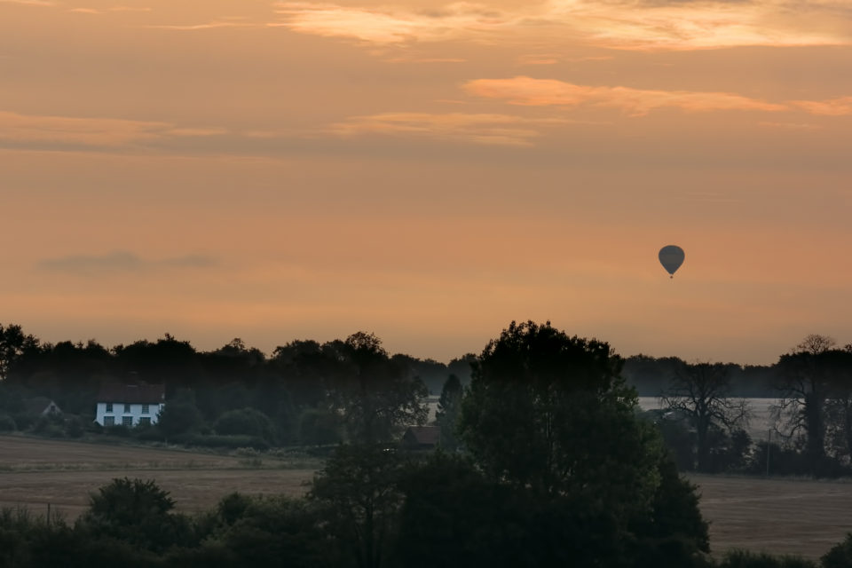 Ballooning Over Dunmow