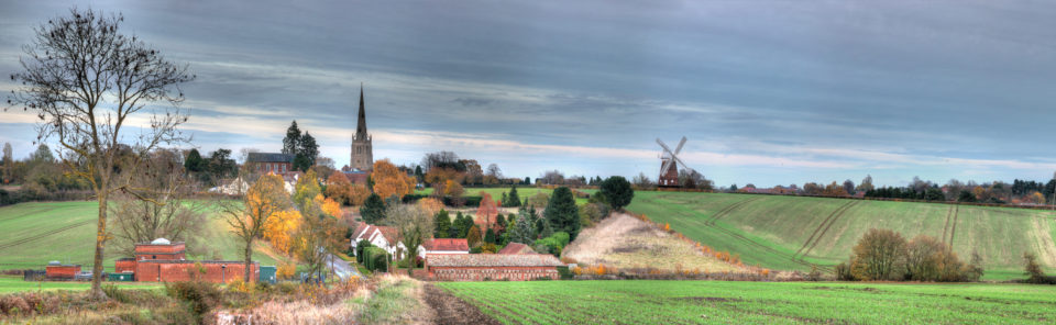 Panorama of the Town of Thaxted