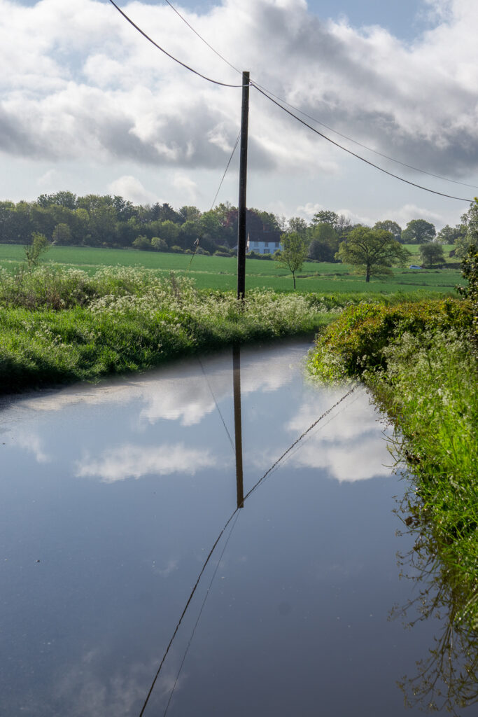 We had a little shower