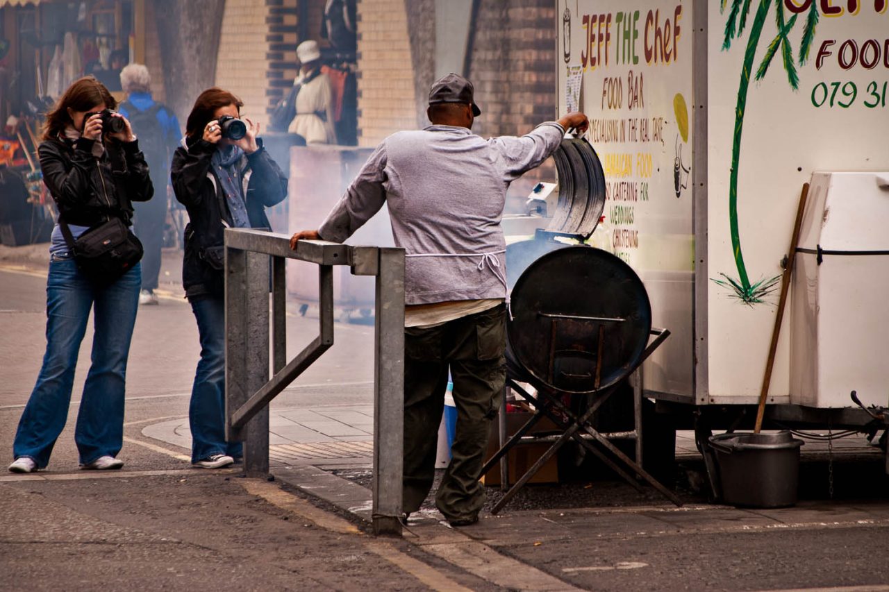 Street Food in Brixton on the London Photowalk
