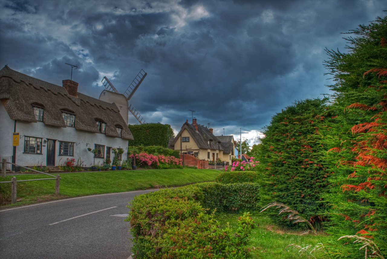 Storm Clouds over Finchingfield