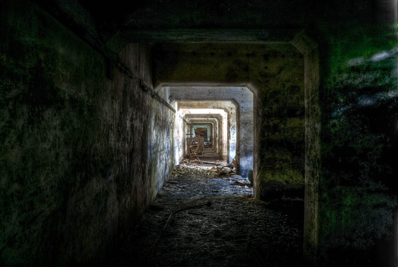 Inside a Gorge Casemate North Weald Redoubt