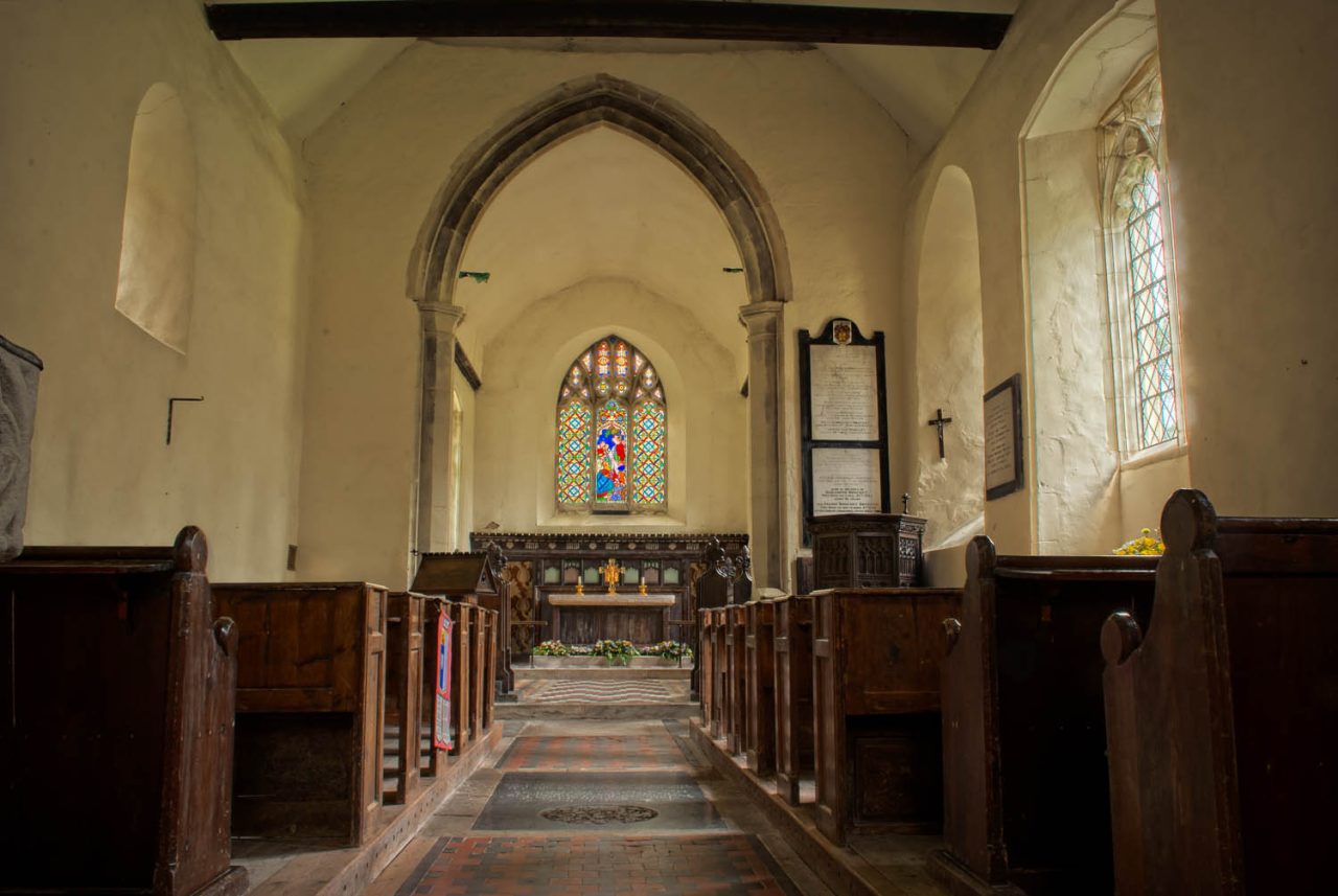 St Andrews Willingale down The Aisle