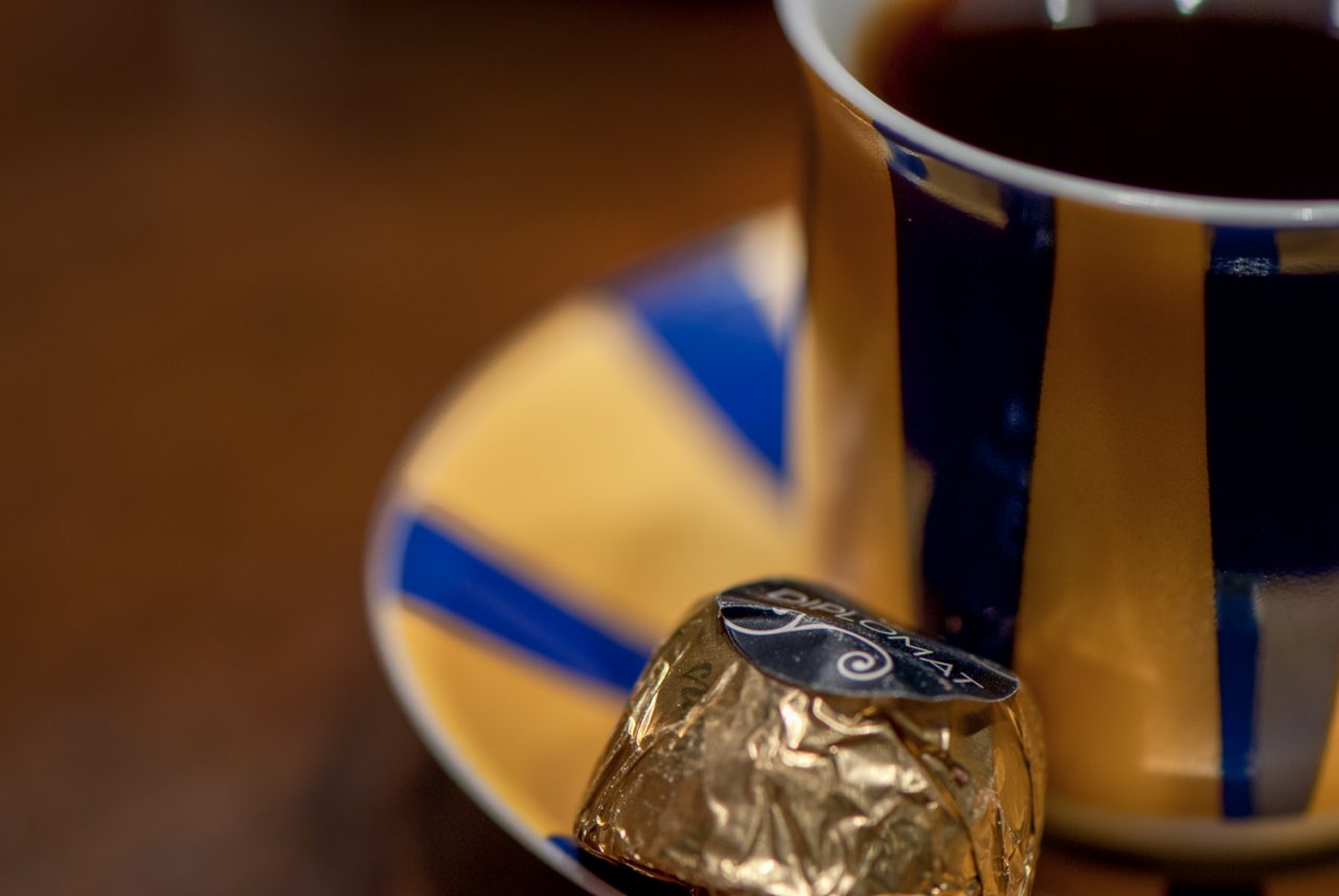 Coffee and Thorntons