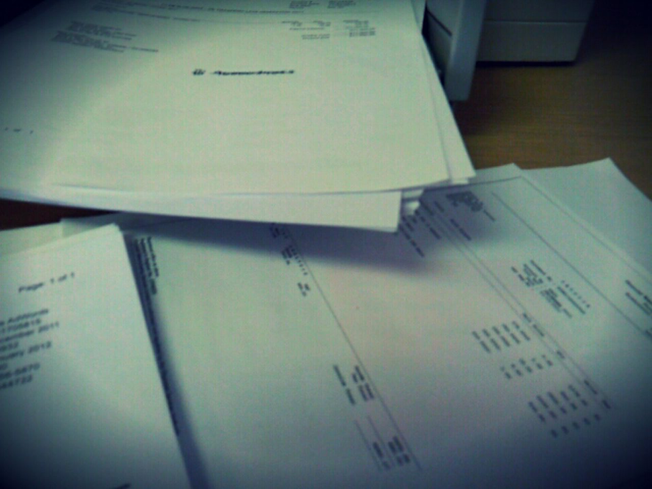 Paperwork