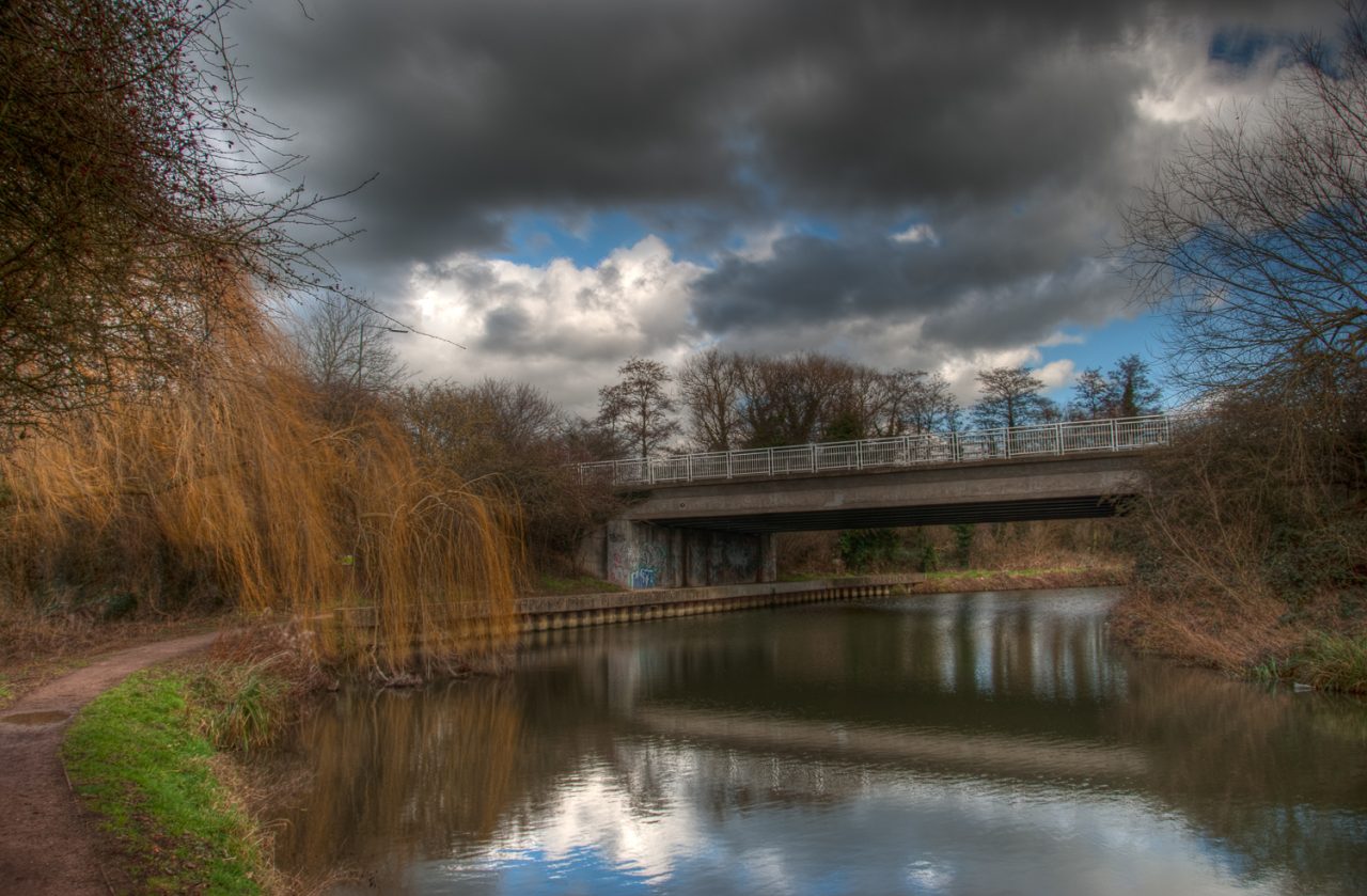 The River Stort at Burnt Mill