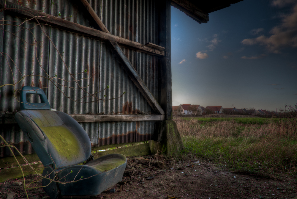 I know I left the car here somewhere...