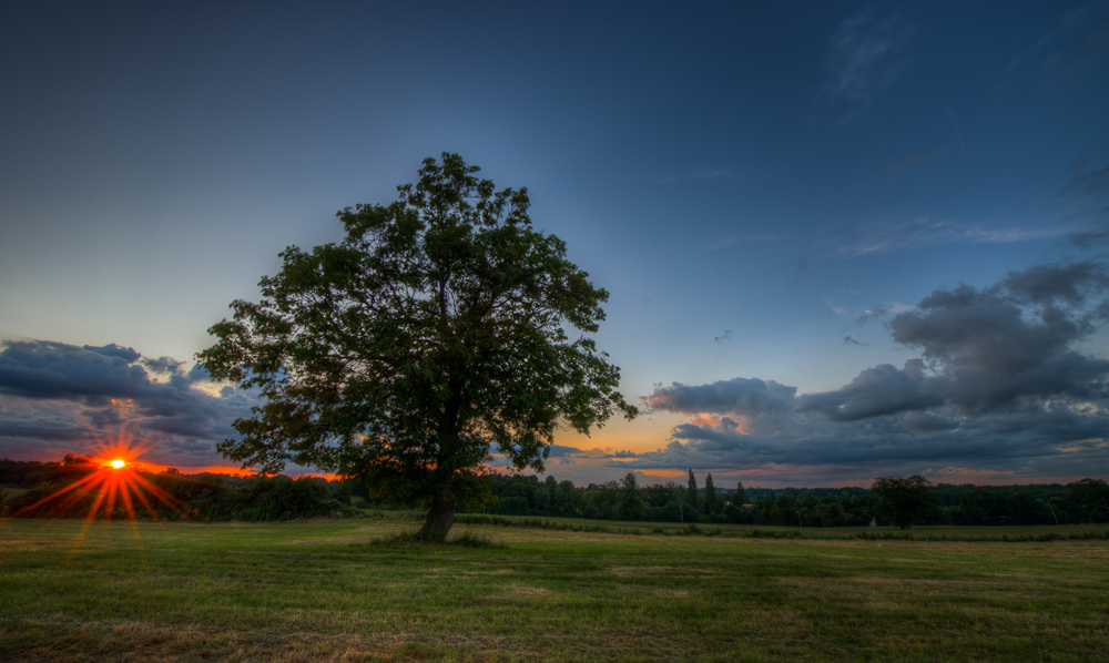 Sunset from Little Easton