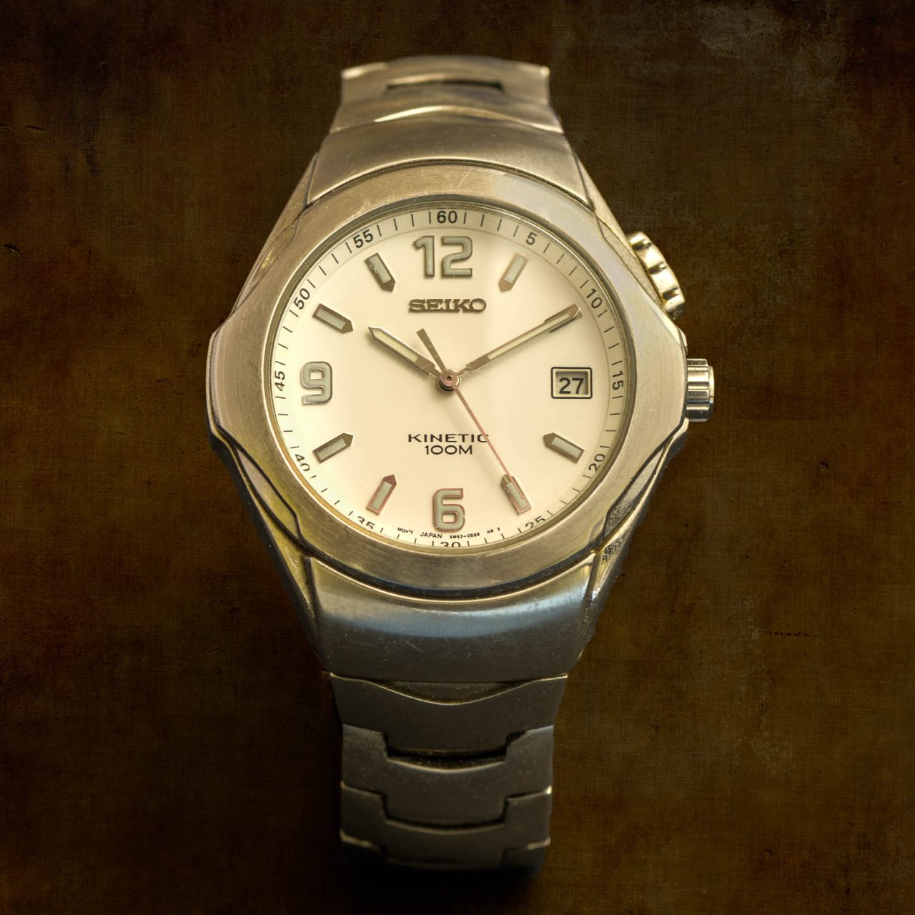 My 12 year old Seiko Kinetic watch