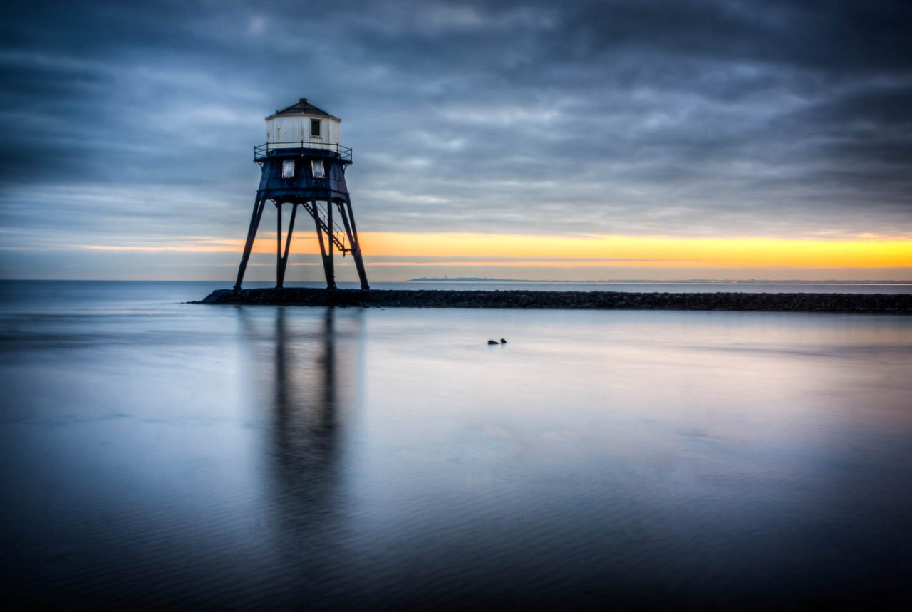 Dovercourt Lighthouse at Sunset