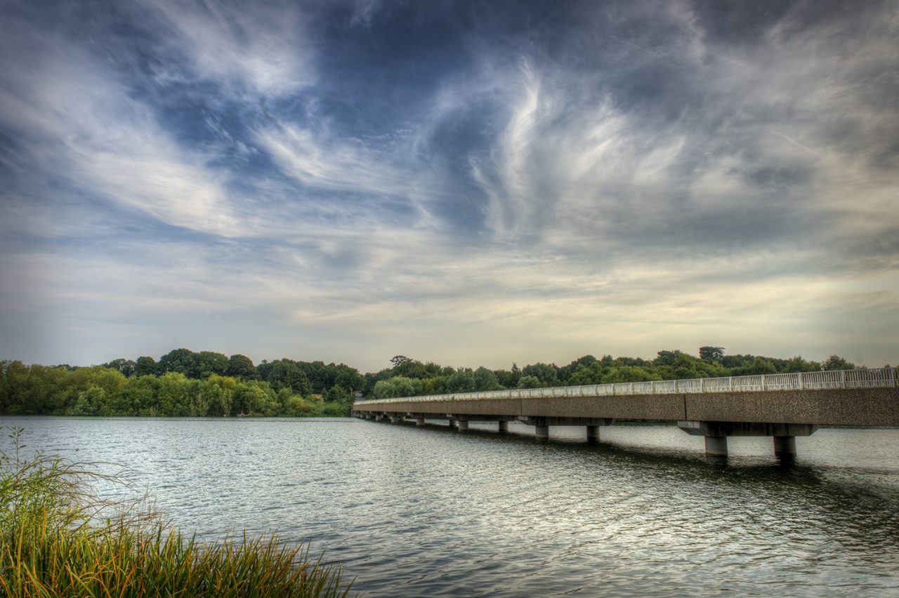A Bridge over Alton Water