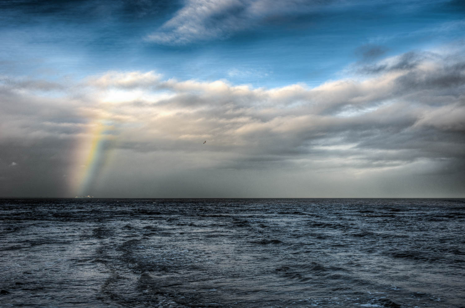Rainbow Over Maersk