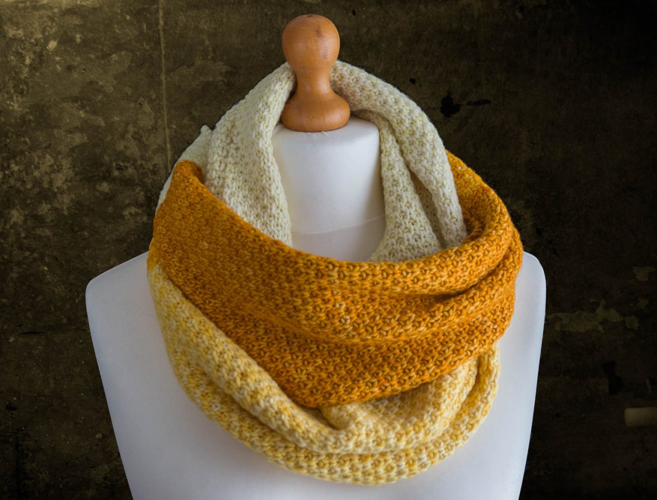 Sunset Shawl Example