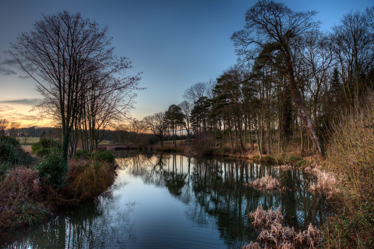 Around The Lake at Sunset