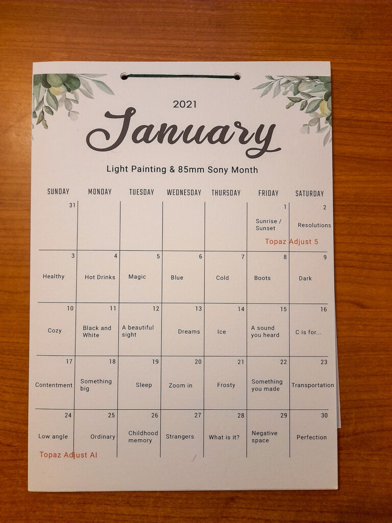 The 365 Calendar