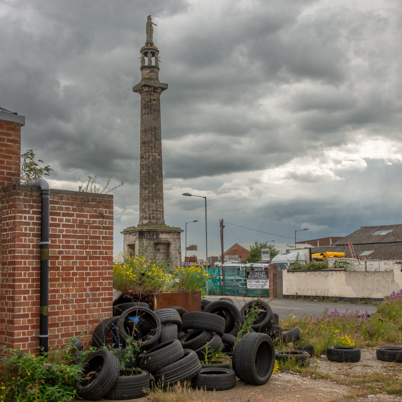 The Nelson Monument in Great Yarmouth