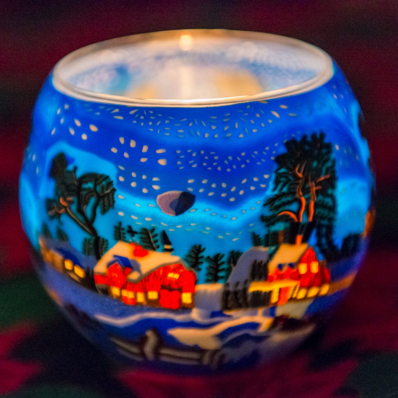 Christmas Candle Holder